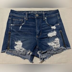 American Eagle Super High Rise Shortie